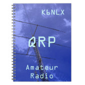 Amateur-Radio-Rufzeichen QRP Notizblock (Vorderseite)