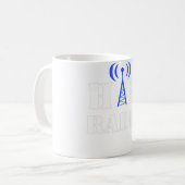 Amateur Radio seine Kontaktnetzwerk Ham Kaffeetasse (Vorderseite Links)