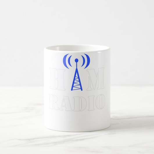 Amateur Radio seine Kontaktnetzwerk Ham Kaffeetasse (Mittel)