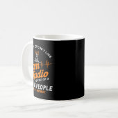 Amateur Radio Smart People Hobby Anyway Ham Radio Kaffeetasse (Vorderseite Links)