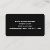 🌟 Amateurastronomin Visitenkarte (Rückseite)