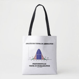 Amateure denken an absolute Profis Tasche