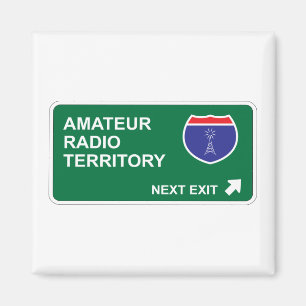 Amateurfolgender Radioausgang Magnet