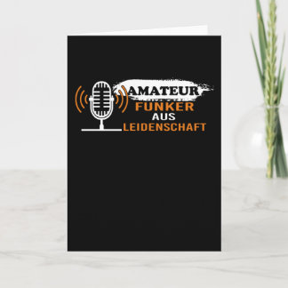 Amateurfunk aus dem Radio Passion Hobby Karte