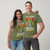 Amateurfunk-Betreiber Funny Ham Radio New York T-Shirt (Unisex)