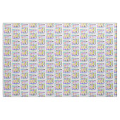Amateurfunk-Digital-Modus-Wort-Collagen-Gewebe Stoff (Fat Quarter (45,7 x 55,9 cm))