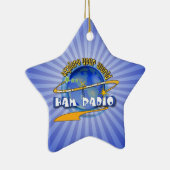 AMATEURFUNK - ERFORSCHEN SIE IHRE WELT KERAMIKORNAMENT (Rechts)