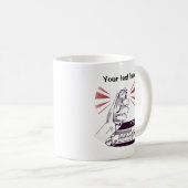 Amateurfunk Ham Kaffeetasse (VorderseiteRechts)