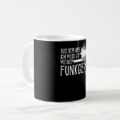Amateurfunk Kaffeetasse (Vorderseite Links)