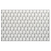 Amateurfunk kundengebundenes Rufzeichen-Gewebe Stoff (Fat Quarter (45,7 x 55,9 cm))