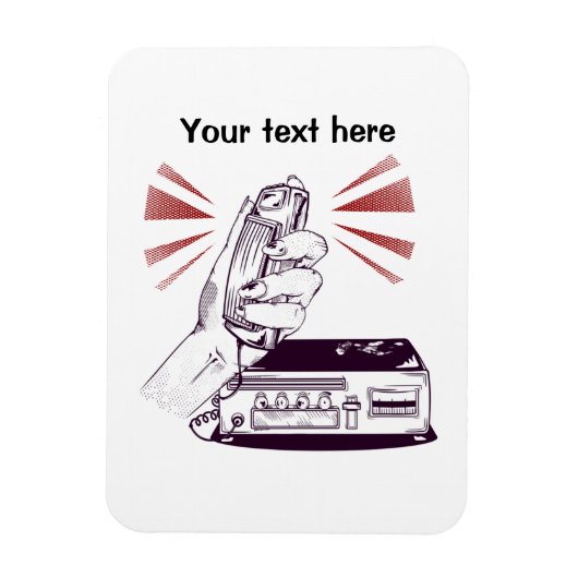 Amateurfunk Magnet (Vertikal)