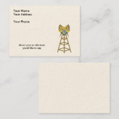 Amateurfunk-Maurer Visitenkarte (Vorne/Hinten)