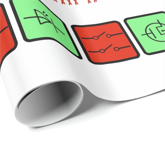 Amateurfunk-oder Geschenkpapier (Rolleneckpunkt)