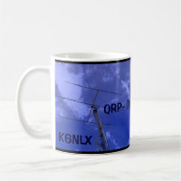 Amateurfunk QRP und Callsign Tasse