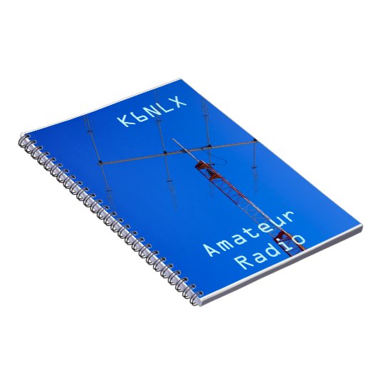 Amateurfunk-Rufzeichen & Beam Notizblock (Rechte Seite)