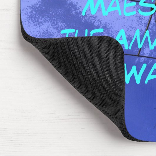 Amateurfunk-Rufzeichen-Flügel Mousepad (Ecke)