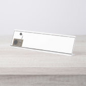 Amateurfunk Schreibtischnamensplakette (Vorderseite )