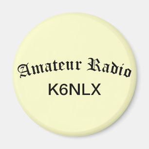 Amateurfunk und Rufzeichen Magnet