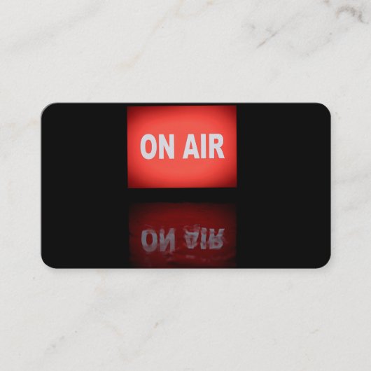 Amateurfunk Visitenkarte (Vorderseite)