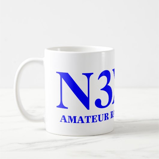 AmateurFunker Kaffeetasse (Links)