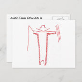 Amateurin Postkarte (Vorne/Hinten)