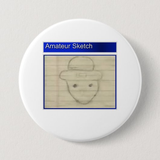 Amateurkobold-Skizze Button (Vorderseite)