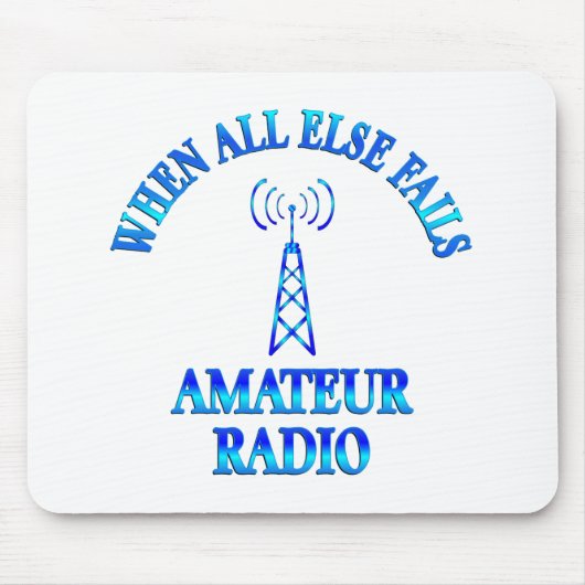 Amateurradio-Hilfen Mousepad (Vorne)
