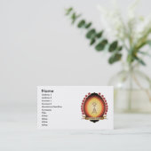 AmateurradioMandorla Visitenkarte (Stehend Vorderseite)