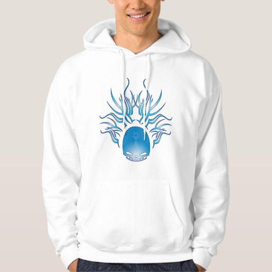 Amateurradioschädel Hoodie (Vorderseite)