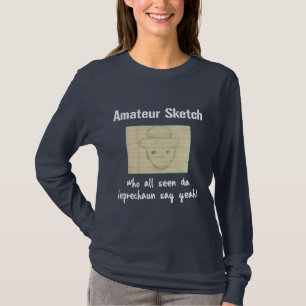 Amateurskizze, die aller gesehene DA-Kobold ja T-Shirt