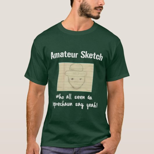 Amateurskizze, die aller gesehene DA-Kobold ja T-Shirt (Vorderseite)