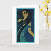 Amaunet Grußkarte Karte (Gelbe Blume)