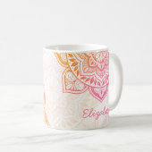 Amaya Mandala 11 oz. Personalized Mug Kaffeetasse (VorderseiteRechts)