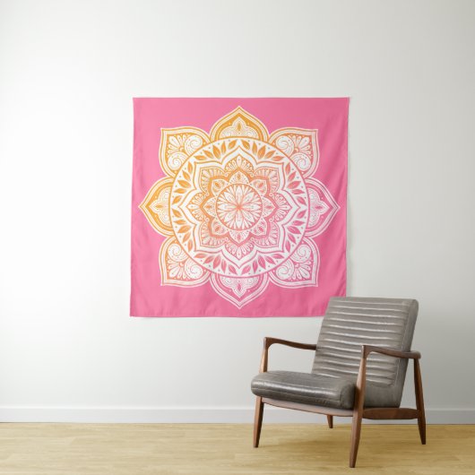 Amaya Mandala Fine Art Wandteppich (Beispiel)
