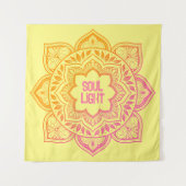 Amaya Mandala Personalized Tapestry Wandteppich (Vorderseite)