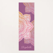 Amaya Mandala Personalized Yoga Mat Yogamatte (Vorderseite)