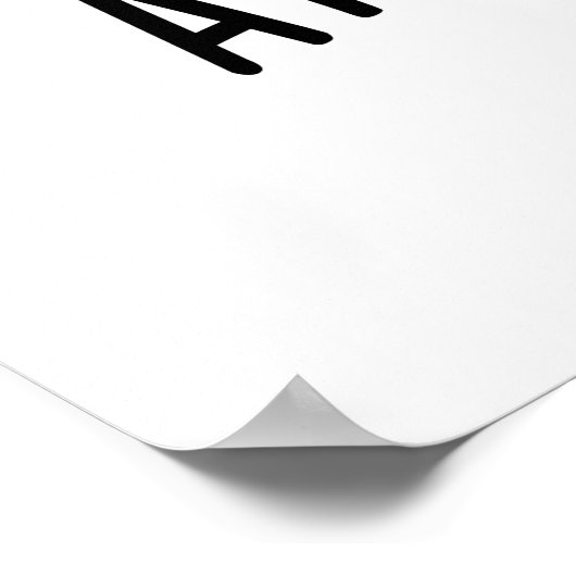 Amaze-mint Funny Peppermint Pun Poster (Ecke)