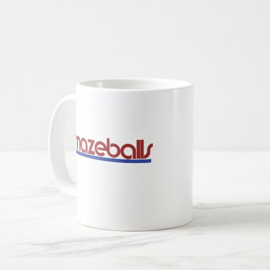 Amazeballs Kaffeetasse (Vorderseite Links)