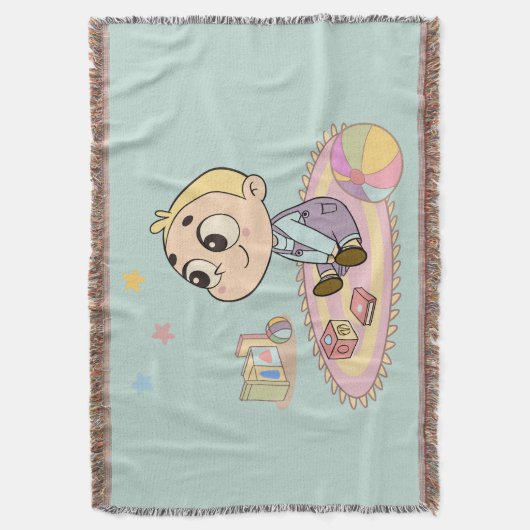 Amazed Boy Illustration Decke (Vorderseite Vertikal)