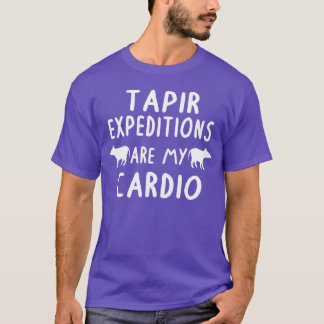 Amazedapir Expedition Dschungeltier lustig T-Shirt
