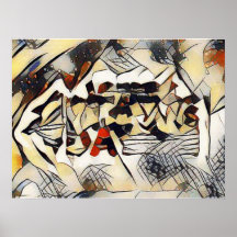 Amazigh Abstrakt Art Foto Print