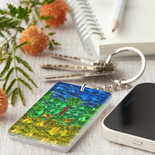 Amazigh Acrylic Schlüsselanhänger (Vorderseite rechts)