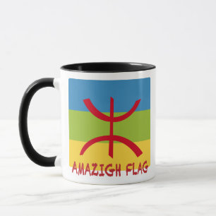 Amazigh Fahne - berberber flagge Drapeau Amazigh Tasse