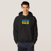 Amazigh Flag Geschenk Berber Flag Kabyles Hoodie (Vorne ganz)