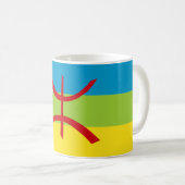 Amazigh Flag Geschenk Berber Flag Kabyles Kaffeetasse (VorderseiteRechts)