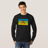 Amazigh Flag Geschenk Berber Flag Kabyles T-Shirt (Vorne ganz)
