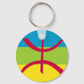 Amazigh Flag Schlüsselanhänger (Vorderseite)
