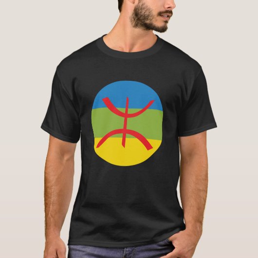 Amazigh-Flag-T-Shirt T-Shirt (Vorderseite)