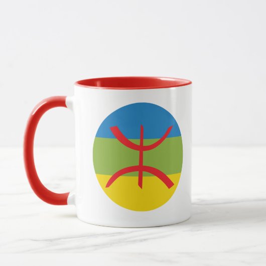 Amazigh-Flagge Tasse (Links)