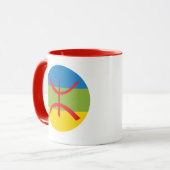 Amazigh-Flagge Tasse (Vorderseite Links)